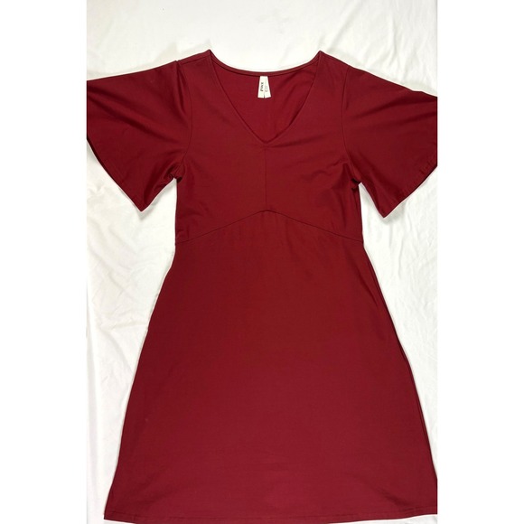 Pact Fit Flare Easy Dress Organic Cotton Dress S Granola Capsule Minimalist - Picture 9 of 11